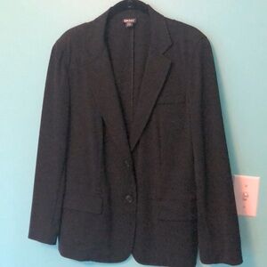 DKNY Black classic blazer‎ size 10